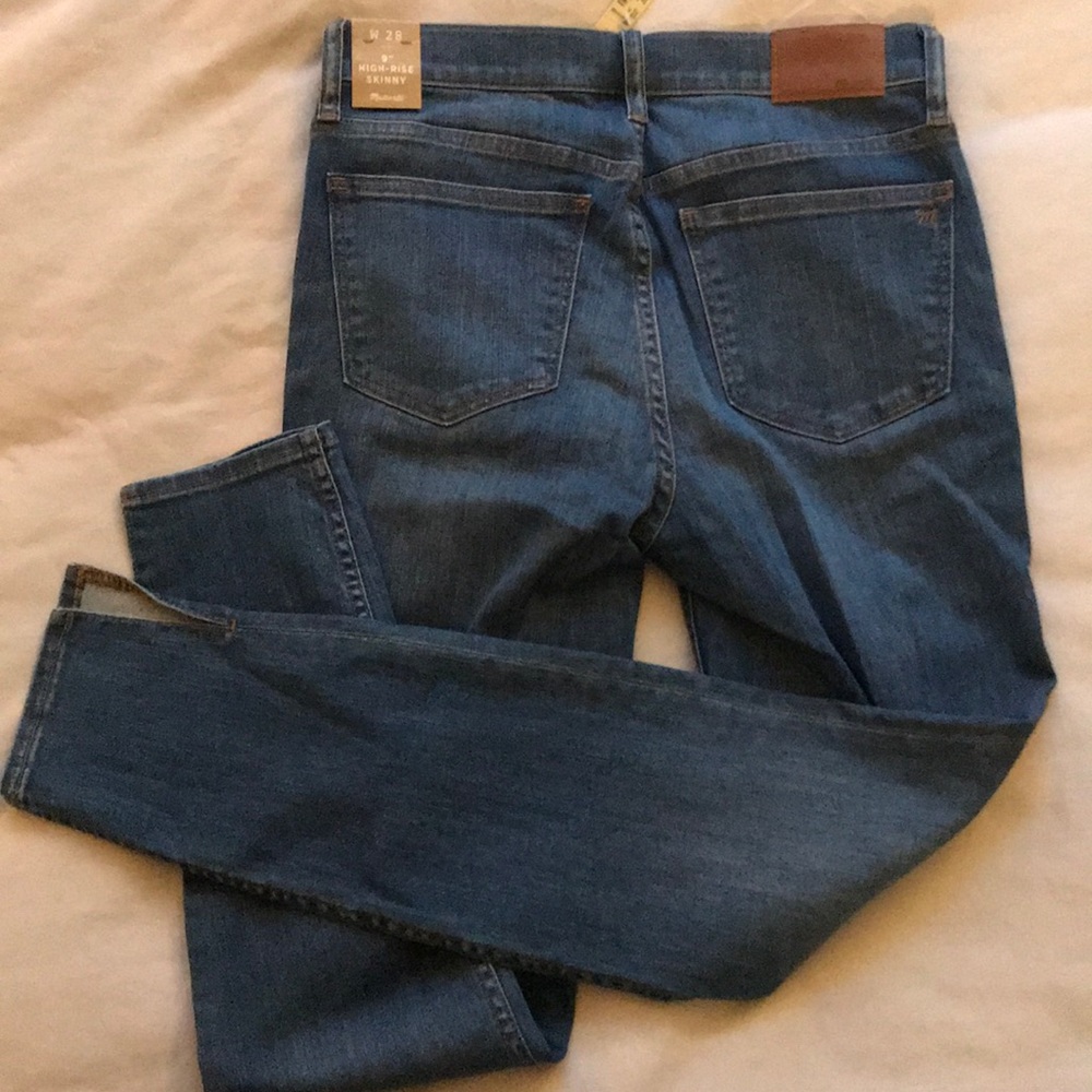 Madewell 9” high-rise skinny jeans